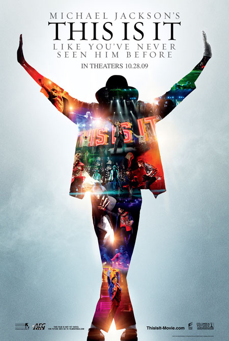 La locandina del film dedicato a Michael Jackson